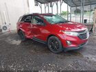 2020 Chevrolet Equinox Awd Lt 2.0l Turbo Red vin: 2GNAXVEX6L6221625