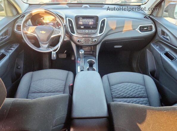 2GNAXVEX9K6134073 2019 CHEVROLET EQUINOX Черный Вид панели приборов