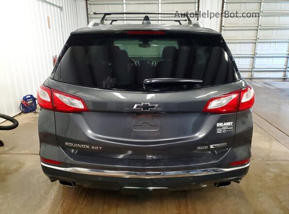 2GNAXWEX0J6166172 2018 CHEVROLET EQUINOX Серый Вид сзади
