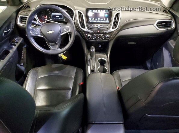 2GNAXWEX0J6166172 2018 CHEVROLET EQUINOX Серый Вид панели приборов