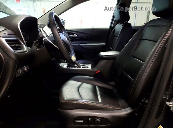 2GNAXWEX0J6166172 2018 CHEVROLET EQUINOX Серый Вид салона спереди