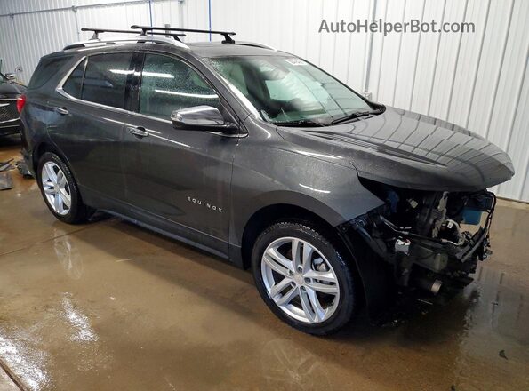 2GNAXWEX0J6166172 2018 CHEVROLET EQUINOX Серый Передняя правая четверть