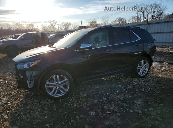 2GNAXYEX4L6241275 2020 CHEVROLET EQUINOX Черный Передняя левая четверть