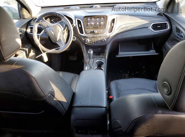 2GNAXYEX4L6241275 2020 CHEVROLET EQUINOX Черный Вид панели приборов