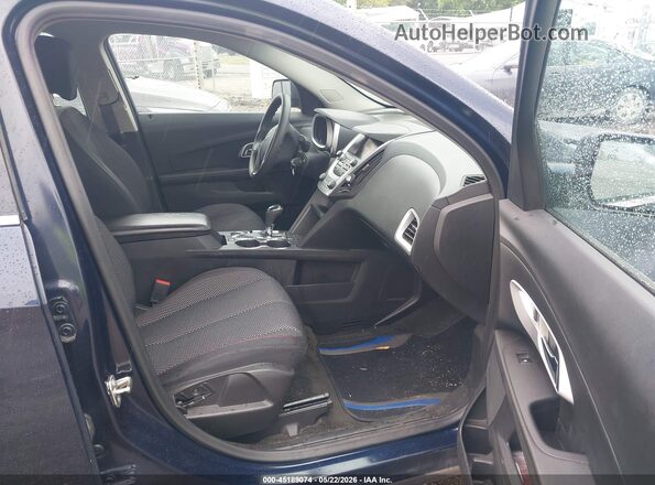 2GNFLEEK1H6177269 2017 CHEVROLET EQUINOX Синий Вид салона спереди