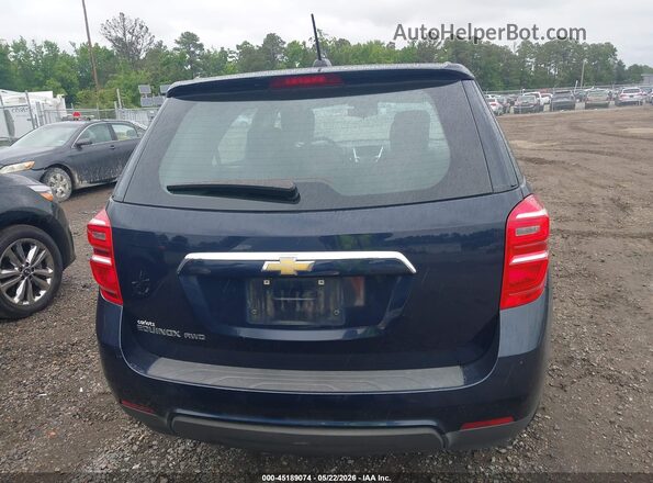 2GNFLEEK1H6177269 2017 CHEVROLET EQUINOX Синий 