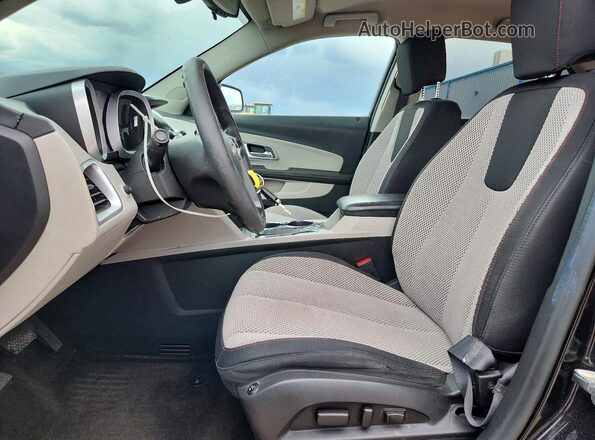 2GNFLEEK2H6326983 2017 CHEVROLET EQUINOX Черный Вид салона спереди
