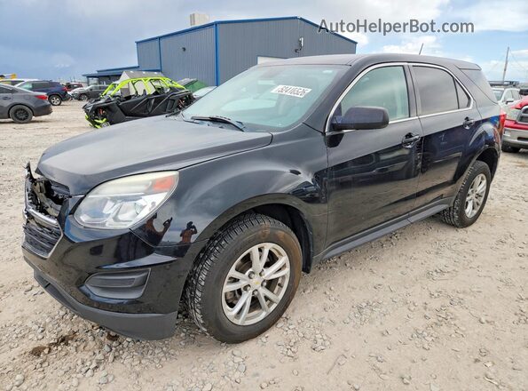 2GNFLEEK2H6326983 2017 CHEVROLET EQUINOX Черный Передняя левая четверть