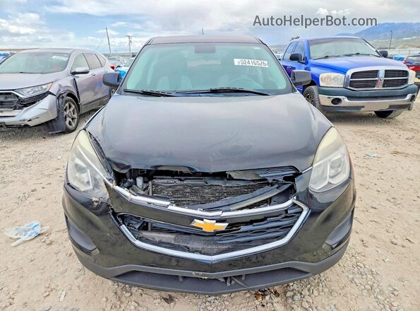 2GNFLEEK2H6326983 2017 CHEVROLET EQUINOX Черный Вид спереди