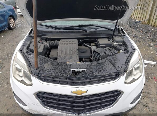 2GNFLEEK4G6267045 2016 CHEVROLET EQUINOX White Vista trasera