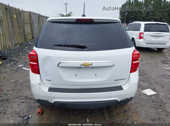 2GNFLEEK4G6267045 2016 CHEVROLET EQUINOX White 