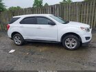 2016 Chevrolet Equinox Ls White vin: 2GNFLEEK4G6267045