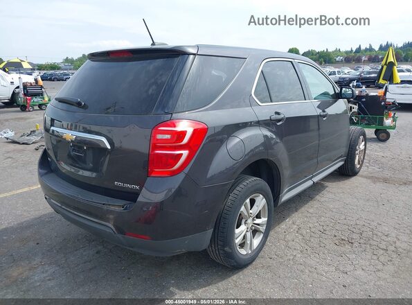 2GNFLEEK5G6230876 2016 CHEVROLET EQUINOX Серый Задняя правая четверть
