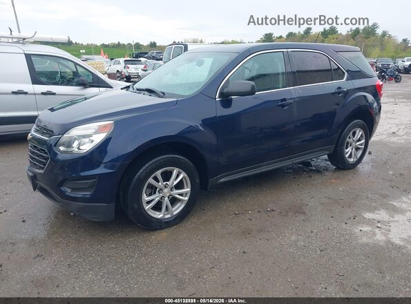 2GNFLEEK5H6323995 2017 CHEVROLET EQUINOX Blue Przód lewy