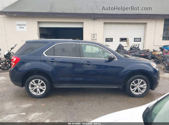2GNFLEEK5H6323995 2017 CHEVROLET EQUINOX Blue Widok wnętrza z tyłu