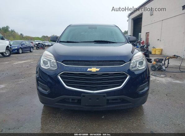 2GNFLEEK5H6323995 2017 CHEVROLET EQUINOX Blue Widok zestawu wskaźników