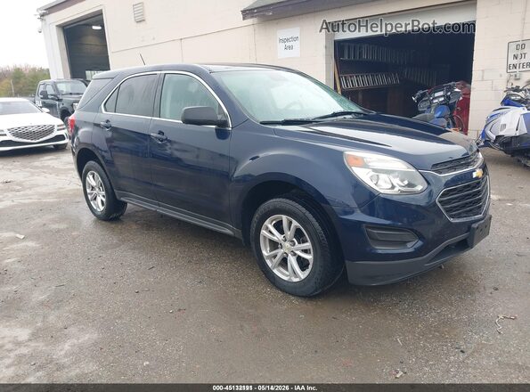 2GNFLEEK5H6323995 2017 CHEVROLET EQUINOX Blue Przód prawy