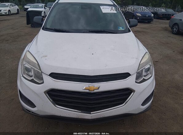 2GNFLEEK6G6267032 2016 CHEVROLET EQUINOX Белый Вид спереди