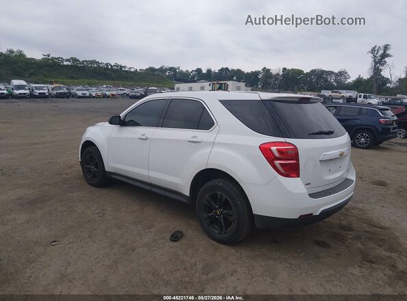 2GNFLEEK6G6267032 2016 CHEVROLET EQUINOX Белый Задняя левая четверть