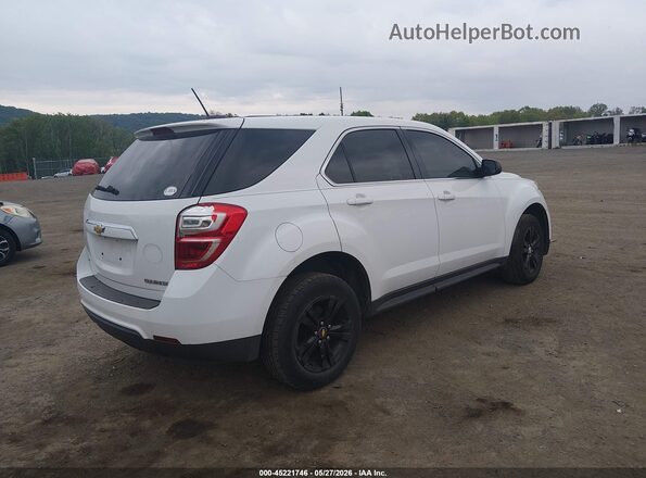 2GNFLEEK6G6267032 2016 CHEVROLET EQUINOX Белый Задняя правая четверть