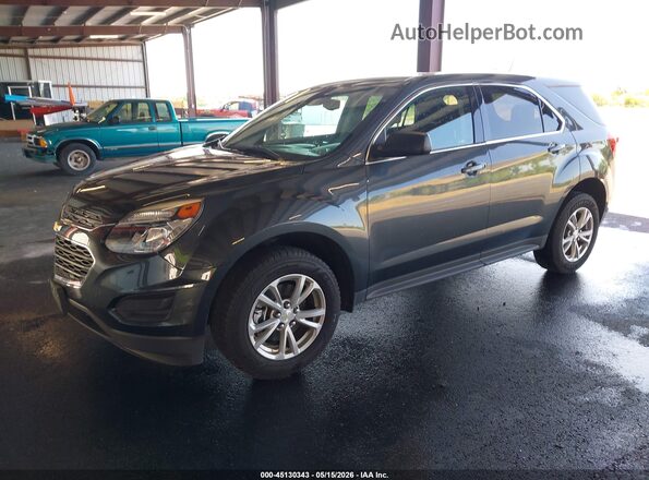 2GNFLEEK6H6322905 2017 CHEVROLET EQUINOX Gray Vista tres cuartos delantera izquierda