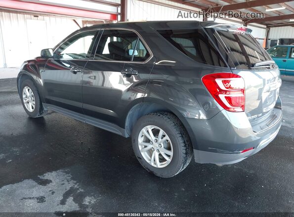 2GNFLEEK6H6322905 2017 CHEVROLET EQUINOX Gray Trasero izquierdo