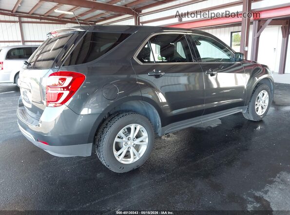 2GNFLEEK6H6322905 2017 CHEVROLET EQUINOX Gray Trasero derecho