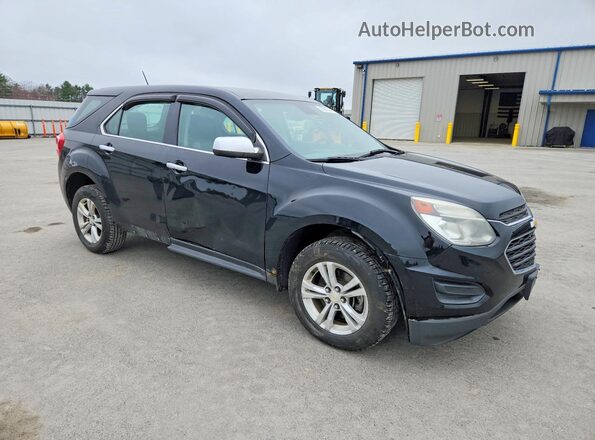 2GNFLEEK7G6264687 2016 CHEVROLET EQUINOX Черный Передняя правая четверть