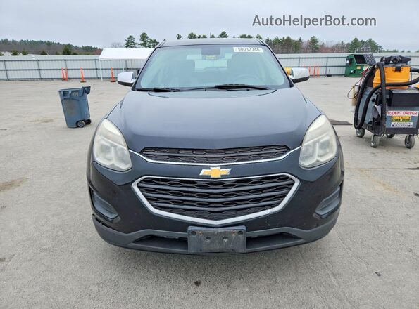 2GNFLEEK7G6264687 2016 CHEVROLET EQUINOX Черный Вид спереди