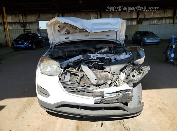 2GNFLEEKXH6172281 2017 CHEVROLET EQUINOX White Widok z przodu