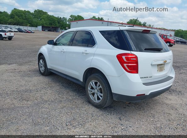 2GNFLEEKXH6322227 2017 CHEVROLET EQUINOX White Rear left