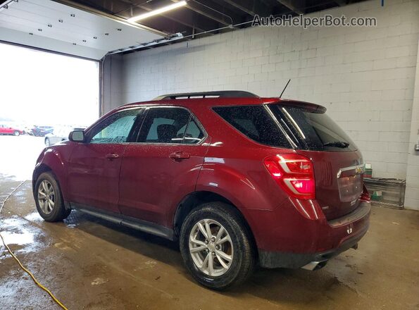 2GNFLFE30G6184632 2016 CHEVROLET EQUINOX Burgundy Задня ліва чверть