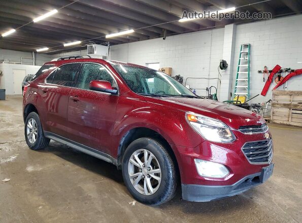 2GNFLFE30G6184632 2016 CHEVROLET EQUINOX Burgundy Передня права чверть