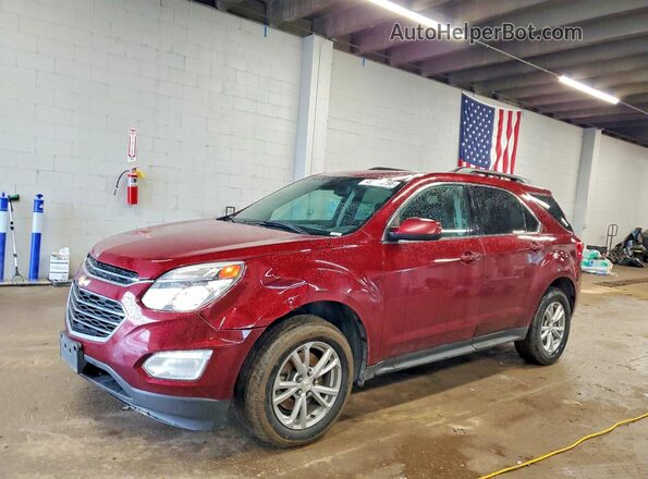 2GNFLFE30G6184632 2016 CHEVROLET EQUINOX Burgundy Передня ліва чверть