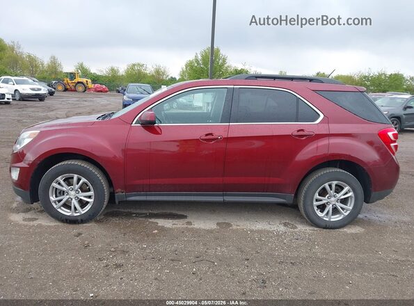 2GNFLFEK0H6218111 2017 CHEVROLET EQUINOX Красный Панорамный вид салона 360°