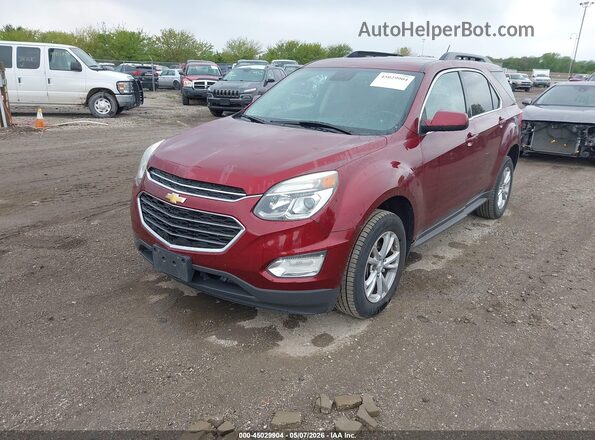 2GNFLFEK0H6218111 2017 CHEVROLET EQUINOX Красный Передняя левая четверть