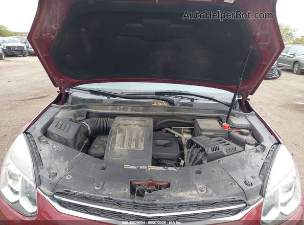 2GNFLFEK0H6218111 2017 CHEVROLET EQUINOX Красный Вид сзади