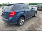 2017 Chevrolet Equinox Lt Синий vin: 2GNFLFEK0H6249116
