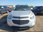 2017 Chevrolet Equinox Lt Серебряный vin: 2GNFLFEK2H6255516