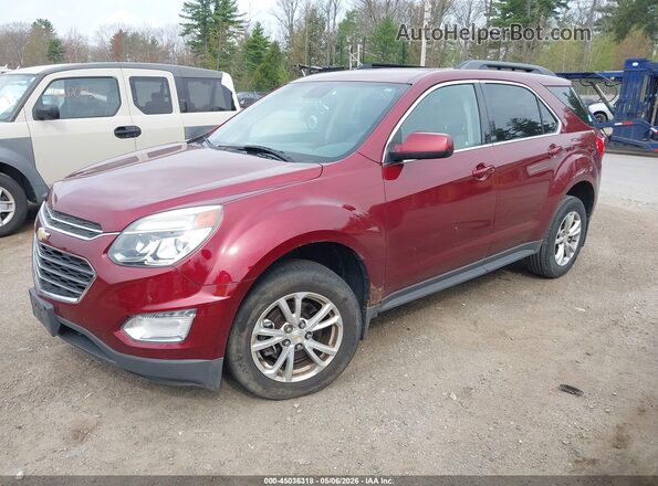 2GNFLFEK4H6157779 2017 CHEVROLET EQUINOX Красный Передняя левая четверть
