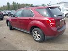 2017 Chevrolet Equinox Lt Красный vin: 2GNFLFEK4H6157779