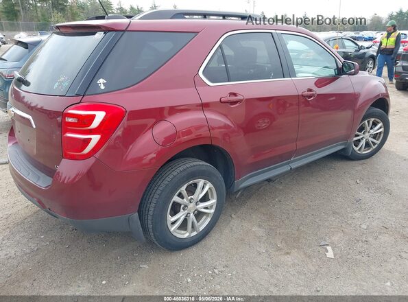 2GNFLFEK4H6157779 2017 CHEVROLET EQUINOX Красный Задняя правая четверть