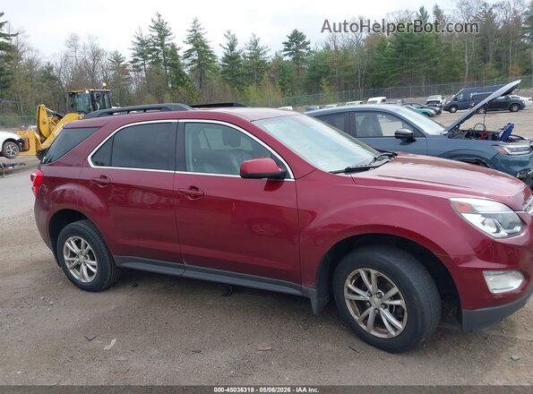 2GNFLFEK4H6157779 2017 CHEVROLET EQUINOX Красный Вид задней части салона