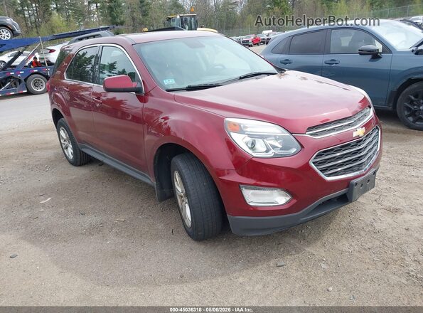 2GNFLFEK4H6157779 2017 CHEVROLET EQUINOX Красный Передняя правая четверть