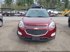 2017 Chevrolet Equinox Lt Красный vin: 2GNFLFEK4H6157779