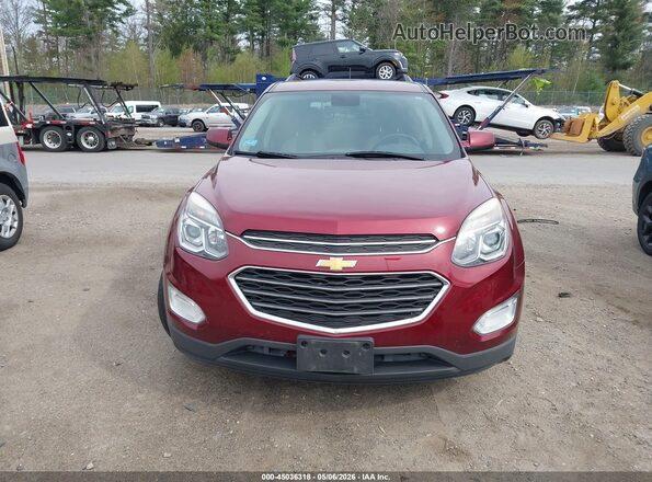 2GNFLFEK4H6157779 2017 CHEVROLET EQUINOX Красный Вид щитка приборов