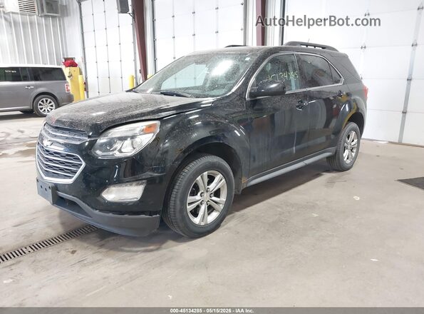 2GNFLFEK6G6282068 2016 CHEVROLET EQUINOX Черный Передняя левая четверть