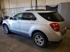 2017 Chevrolet Equinox Lt Серебряный vin: 2GNFLFEK7H6279312