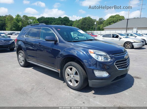 2GNFLFEKXG6169076 2016 CHEVROLET EQUINOX Dark Blue Przód prawy