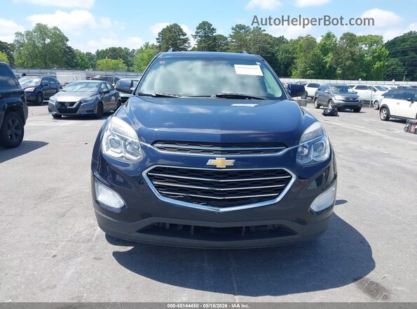 2GNFLFEKXG6169076 2016 CHEVROLET EQUINOX Dark Blue Widok zestawu wskaźników